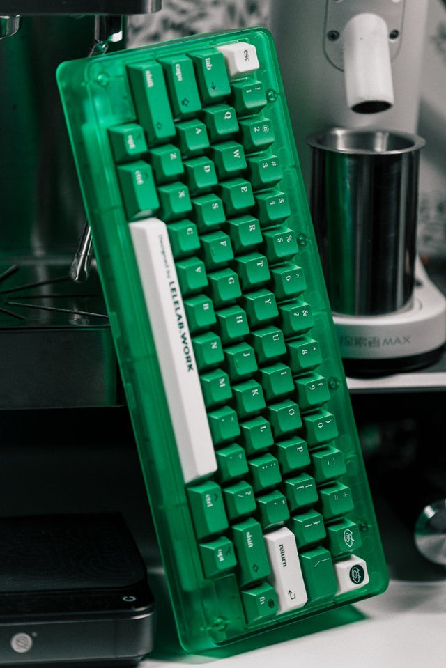 LeleLab Colombian Green Emerald Keycaps Set
