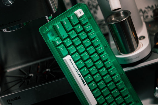 LeleLab Colombian Green Emerald Keycaps Set