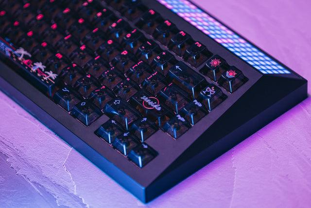 LeleLab x ICE CAT Seaside Keycaps Set