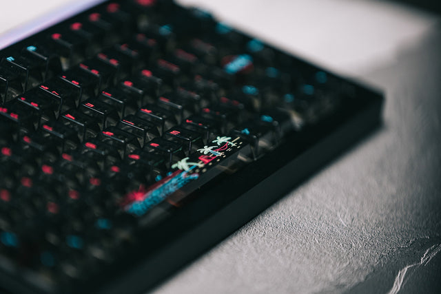 LeleLab x ICE CAT Seaside Keycaps Set