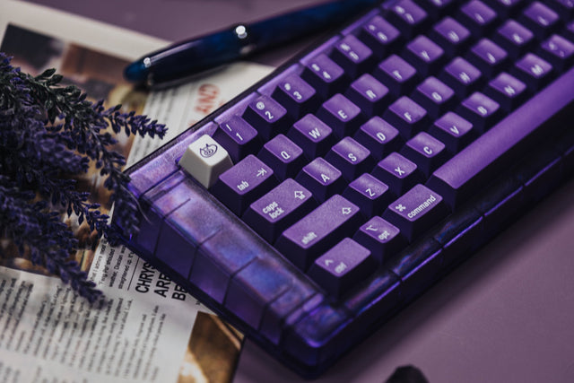 LeleLab Paris Purple MacOS Keycap Set
