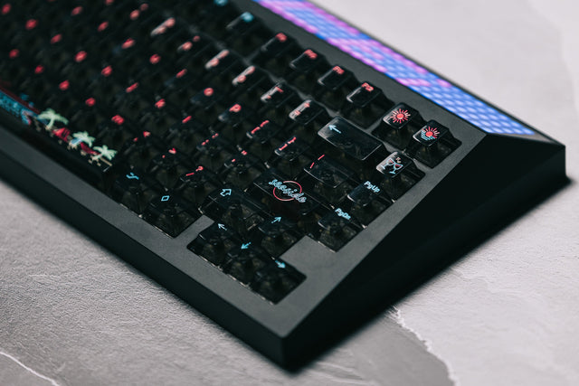 LeleLab x ICE CAT Seaside Keycaps Set