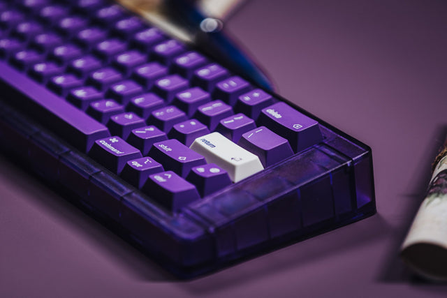 LeleLab Paris Purple MacOS Keycap Set