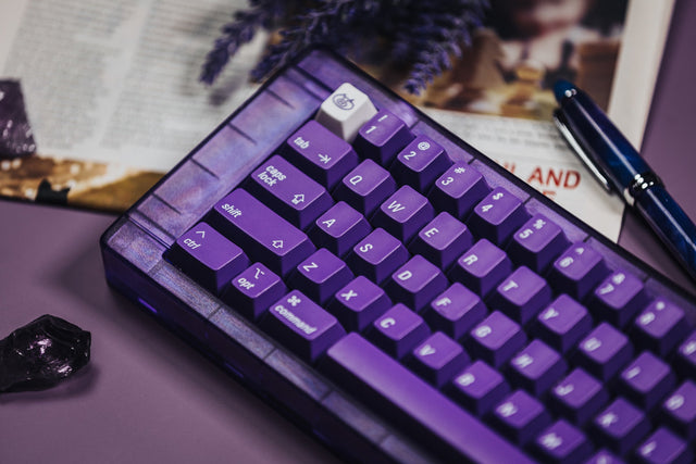 LeleLab Paris Purple MacOS Keycap Set