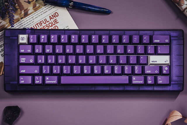 LeleLab Paris Purple MacOS Keycap Set
