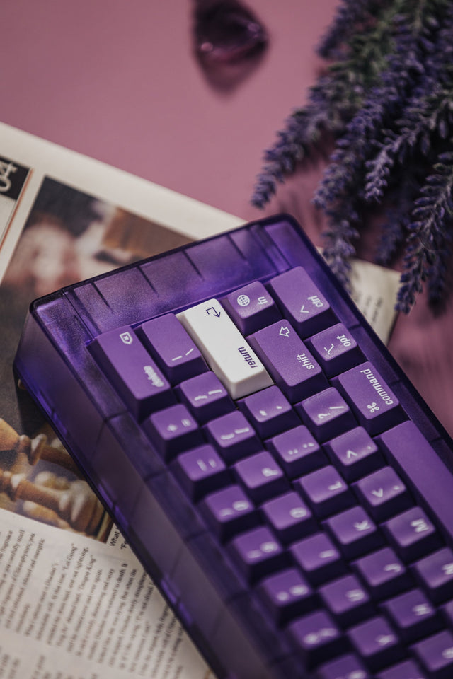 LeleLab Paris Purple MacOS Keycap Set
