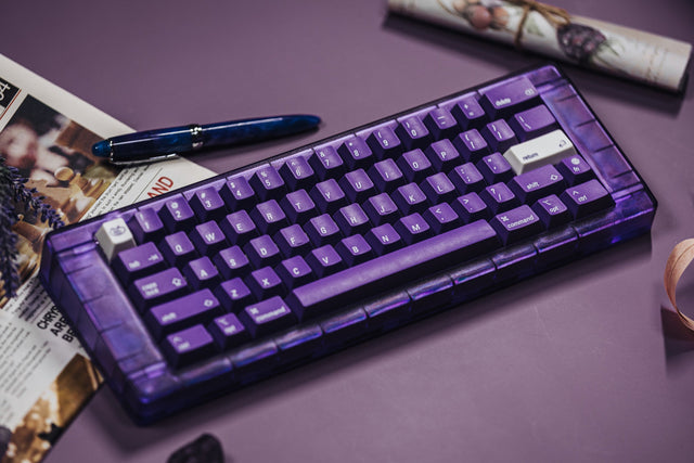 LeleLab Paris Purple MacOS Keycap Set