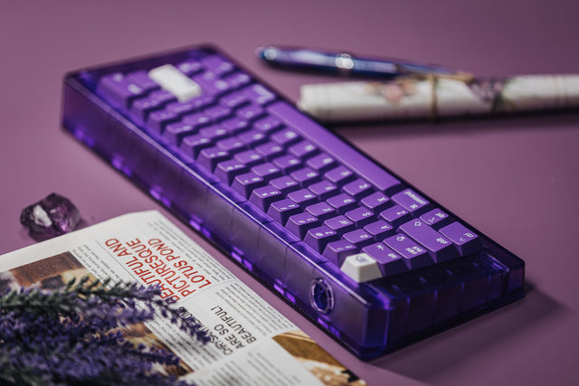 LeleLab Paris Purple MacOS Keycap Set