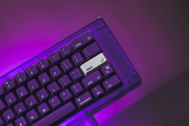LeleLab Paris Purple MacOS Keycap Set