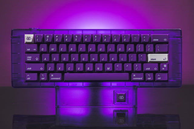 LeleLab Paris Purple MacOS Keycap Set