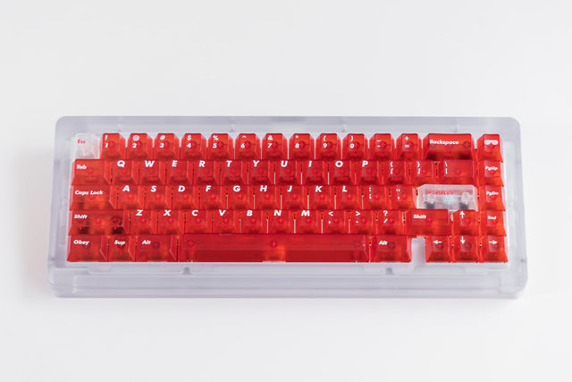 LeleLab SupSup Classic Red Keycap Set