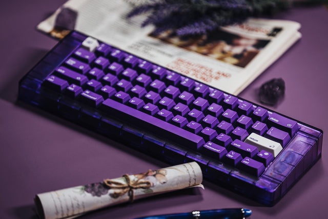 LeleLab Paris Purple MacOS Keycap Set
