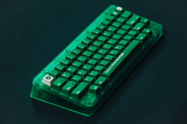 LeleLab Colombian Green Emerald Keycaps Set