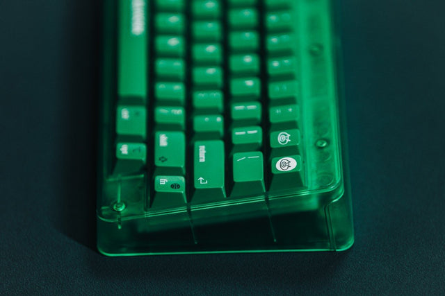 LeleLab Colombian Green Emerald Keycaps Set