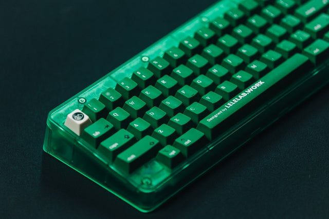 LeleLab Colombian Green Emerald Keycaps Set