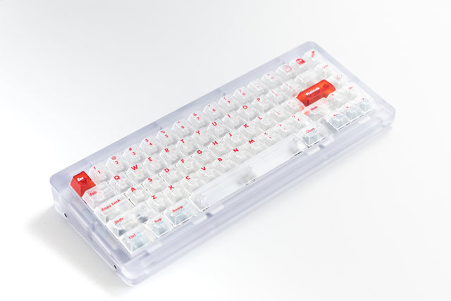LeleLab Supsup SuperX White Keycap Set