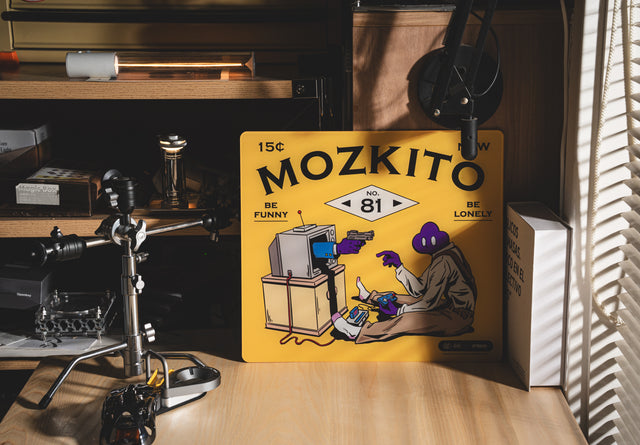 LeleDesign x Mozkito Leee Glass Mousepad