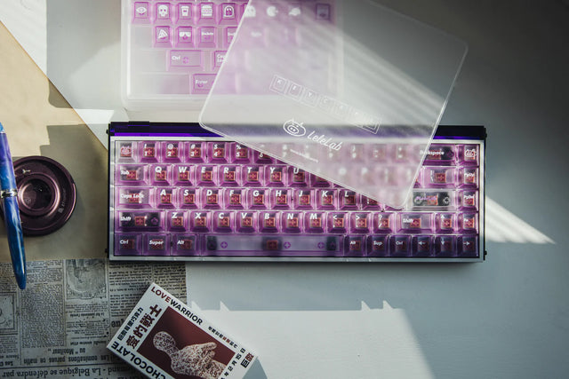 LeleLab SupSup Purple Keycap Set
