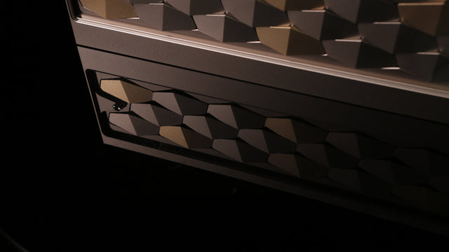 Dragon Scale Wrist Rest 65% - Silicone Connector Version