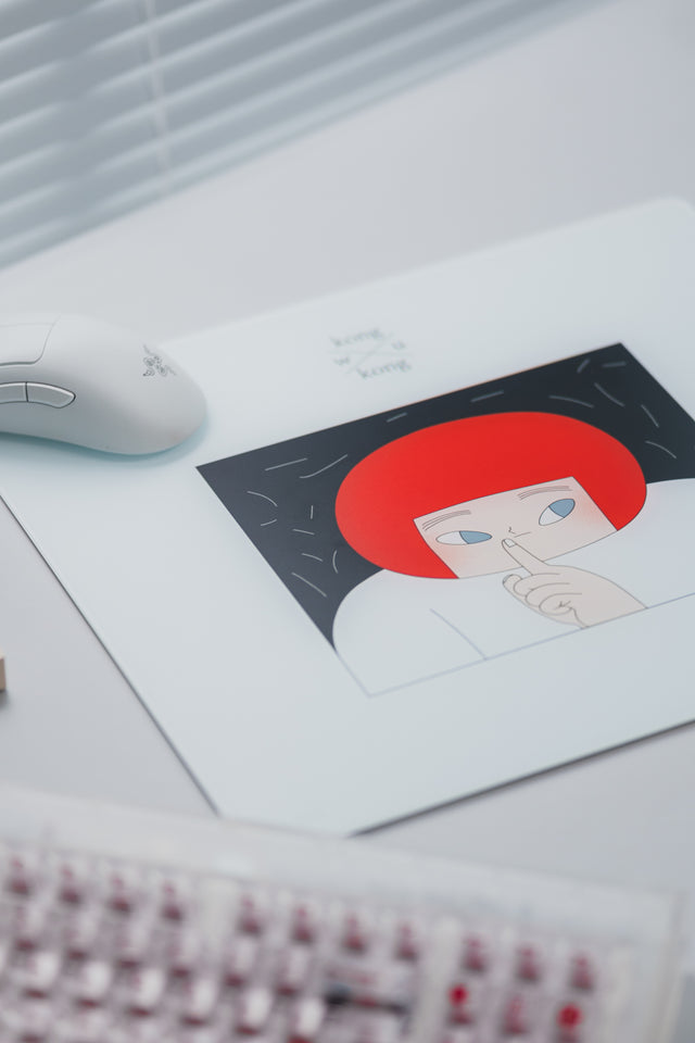 LeleDesign Curation Tempered Glass Pad（feat. Wukongkong）