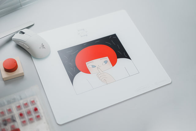 LeleDesign Curation Tempered Glass Pad（feat. Wukongkong）