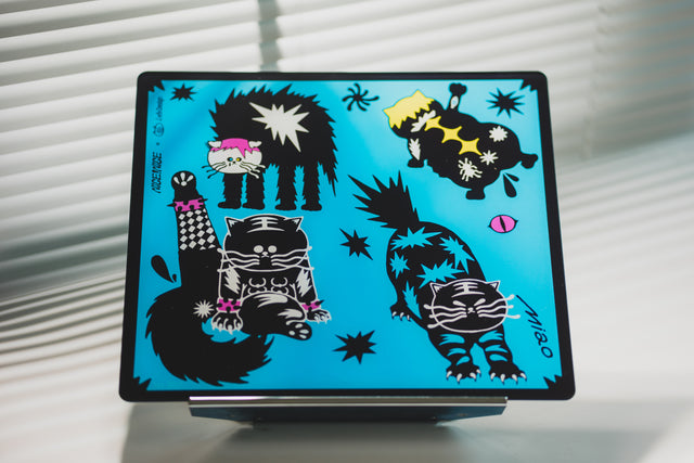 LeleDesign Curation Tempered Glass Pad（feat. NICE!NICE ®）