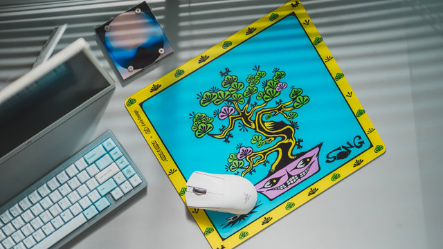 LeleDesign Curation Tempered Glass Pad（feat. NICE!NICE ®）