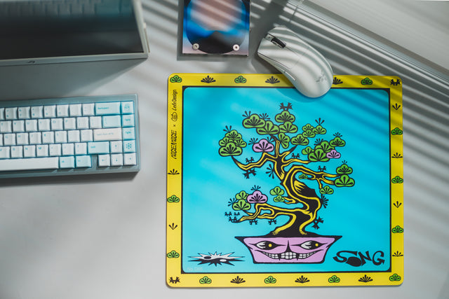 LeleDesign Curation Tempered Glass Pad（feat. NICE!NICE ®）