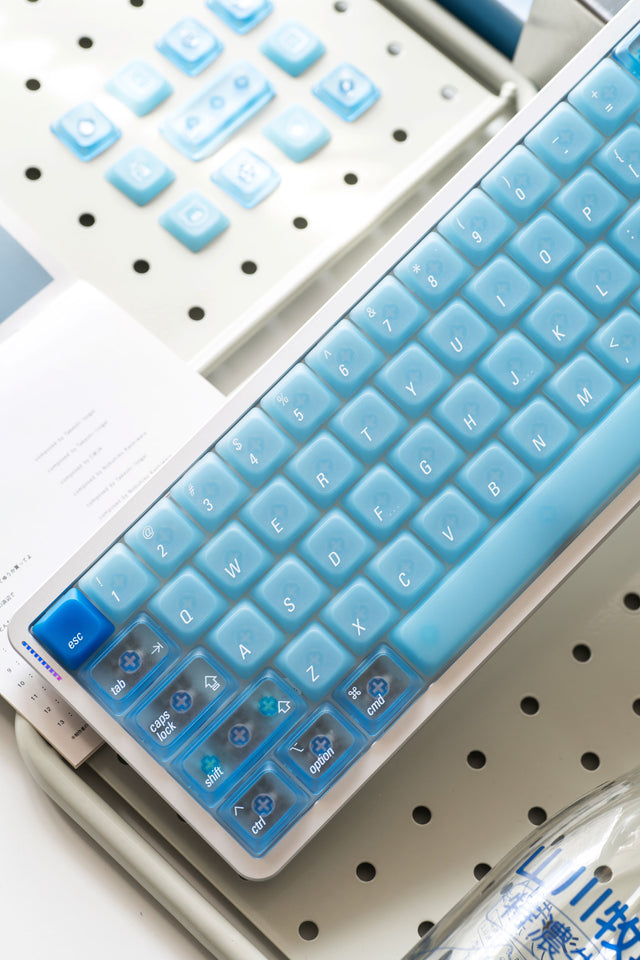 LeleLab LowSup-Ocean Blue Keycaps Set