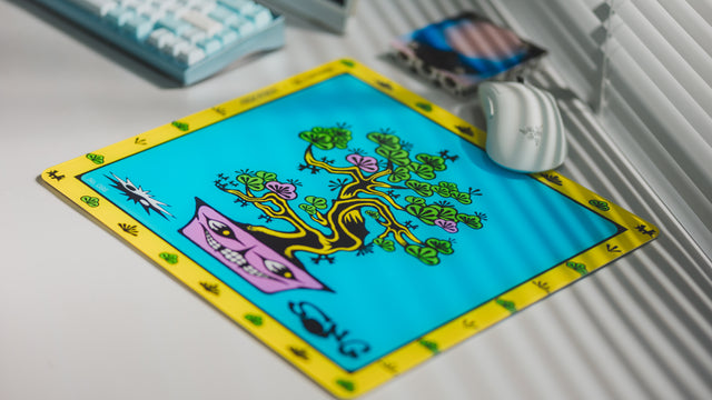 LeleDesign Curation Tempered Glass Pad（feat. NICE!NICE ®）