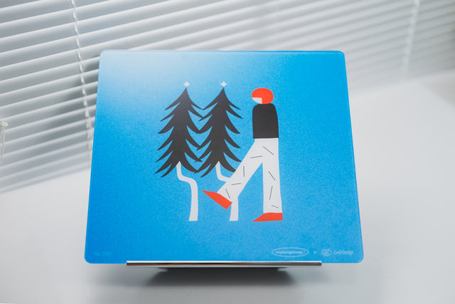 LeleDesign Curation Tempered Glass Pad（feat. Wukongkong）