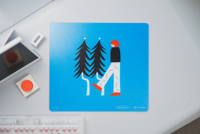 LeleDesign Curation Tempered Glass Pad（feat. Wukongkong）