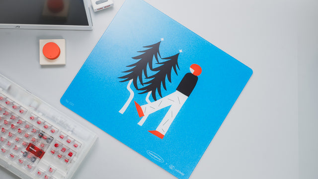 LeleDesign Curation Tempered Glass Pad（feat. Wukongkong）