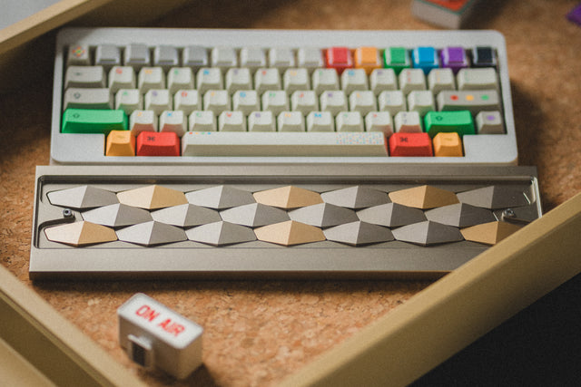 Dragon Scale Wrist Rest 65% - Silicone Connector Version