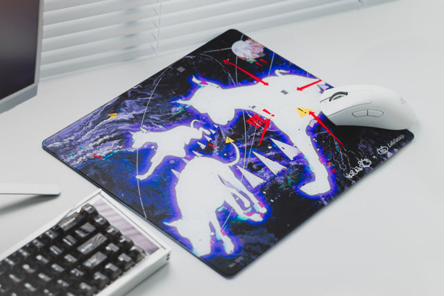 LeleDesign Curation Tempered Glass Pad（feat. 水泥框）