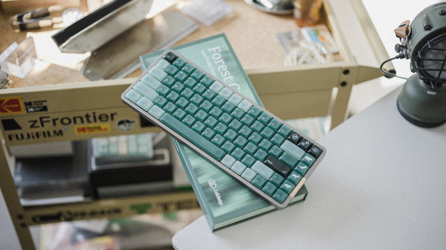 LeleDesign LowSup ForestGrey Keycaps Set