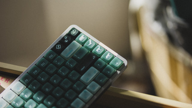 LeleDesign LowSup ForestGrey Keycaps Set