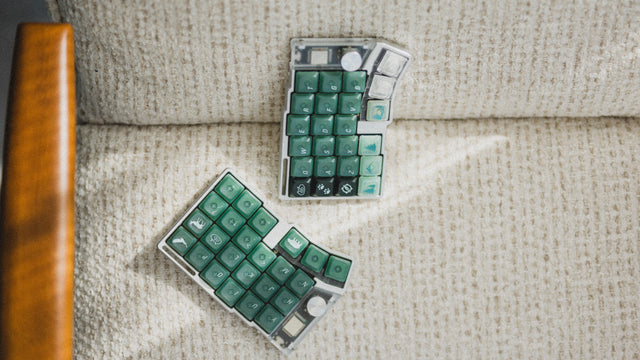LeleDesign LowSup ForestGrey Keycaps Set