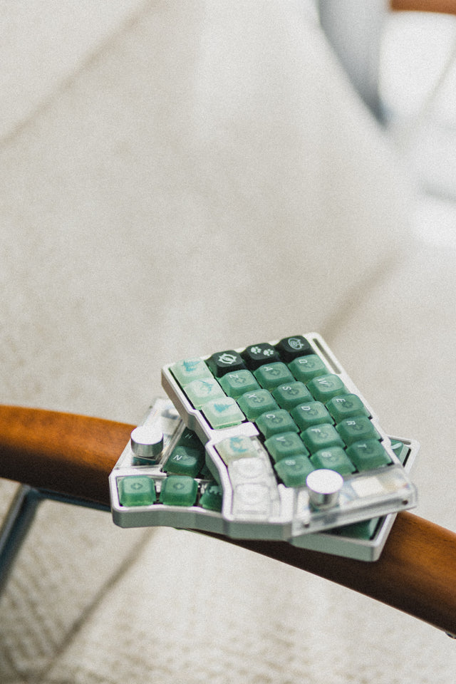 LeleDesign LowSup ForestGrey Keycaps Set