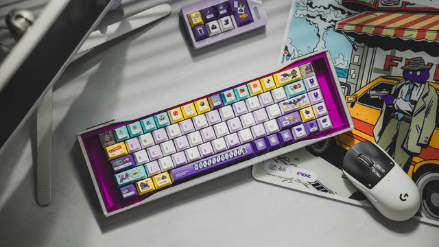 LeleDesign x MozkitoLeee Moz-Game Keycaps Set