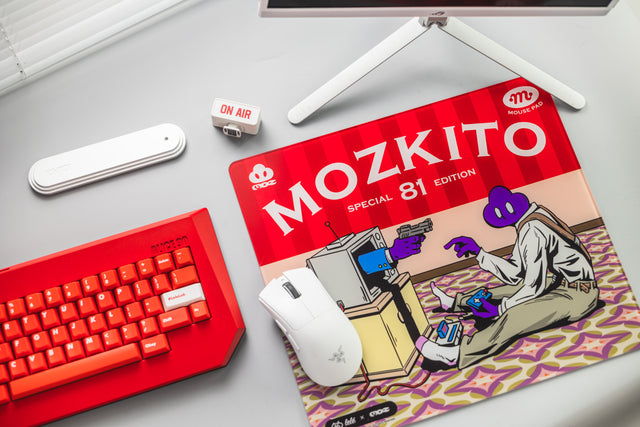 LeleDesign x Mozkito Leee Glass Mousepad