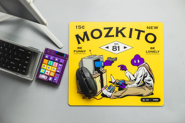 LeleDesign x Mozkito Leee Glass Mousepad