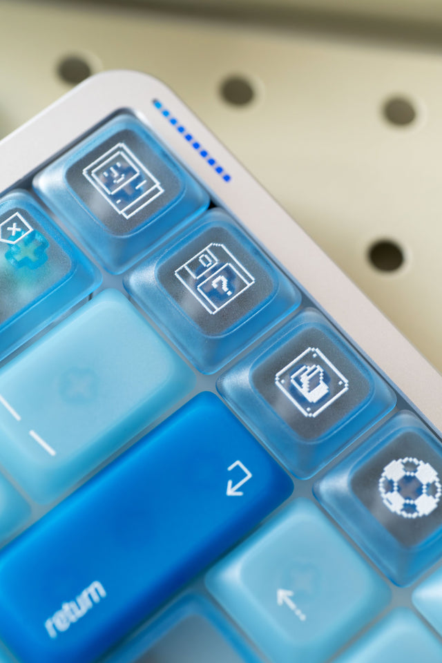 LeleLab LowSup-Ocean Blue Keycaps Set