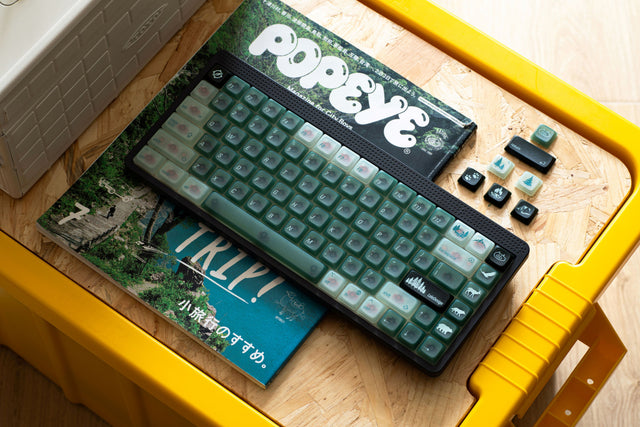 LeleDesign LowSup ForestGrey Keycaps Set