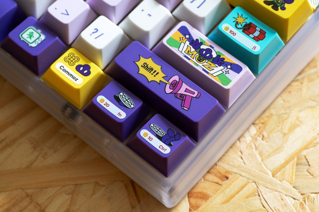 LeleDesign x MozkitoLeee Moz-Game Keycaps Set