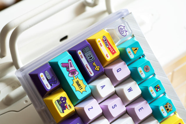 LeleDesign x MozkitoLeee Moz-Game Keycaps Set