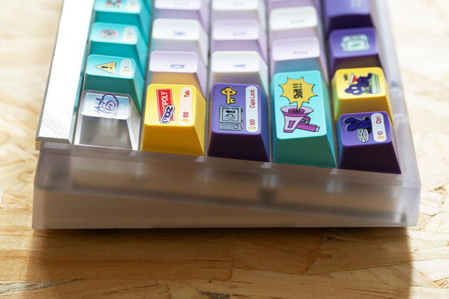 LeleDesign x MozkitoLeee Moz-Game Keycaps Set