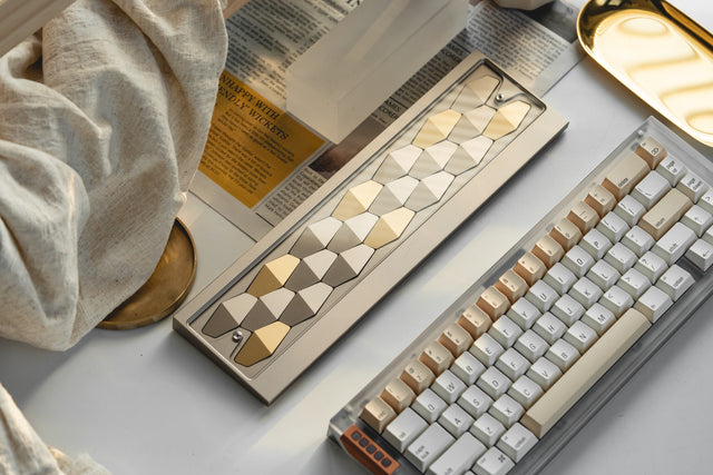 Dragon Scale Wrist Rest 65% - Silicone Connector Version