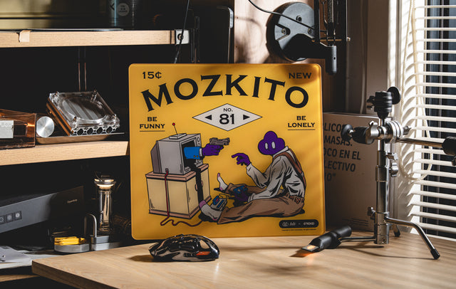 LeleDesign x Mozkito Leee Glass Mousepad